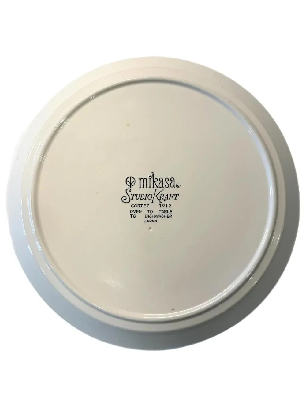 Vintage Mikasa Studio Kraft Cortez 7912 Ceramic 10.75” Dinner Plate